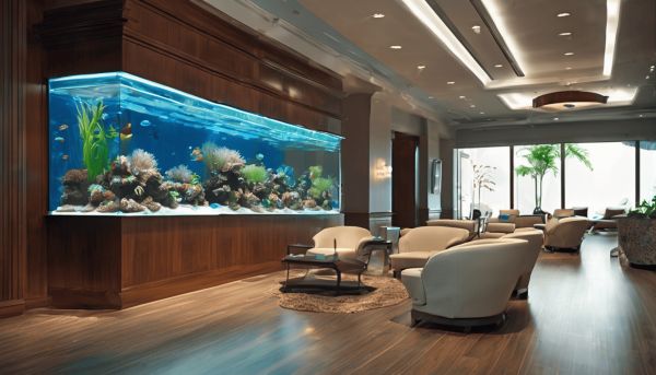 L’impact insoupçonné d’un aquarium installé sur un salon professionnel