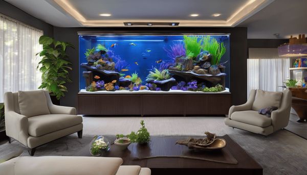 Optimiser la décoration de votre salon avec un aquarium