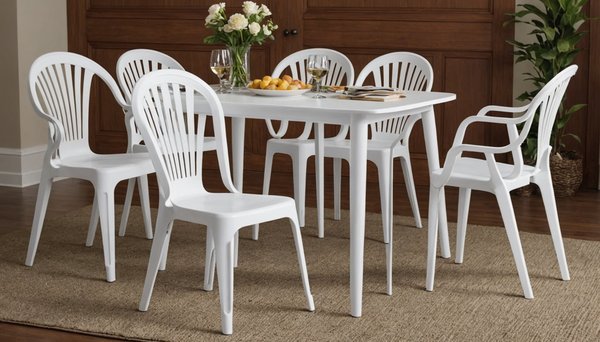 Chaise plastique : style, résistance et prix avantageux